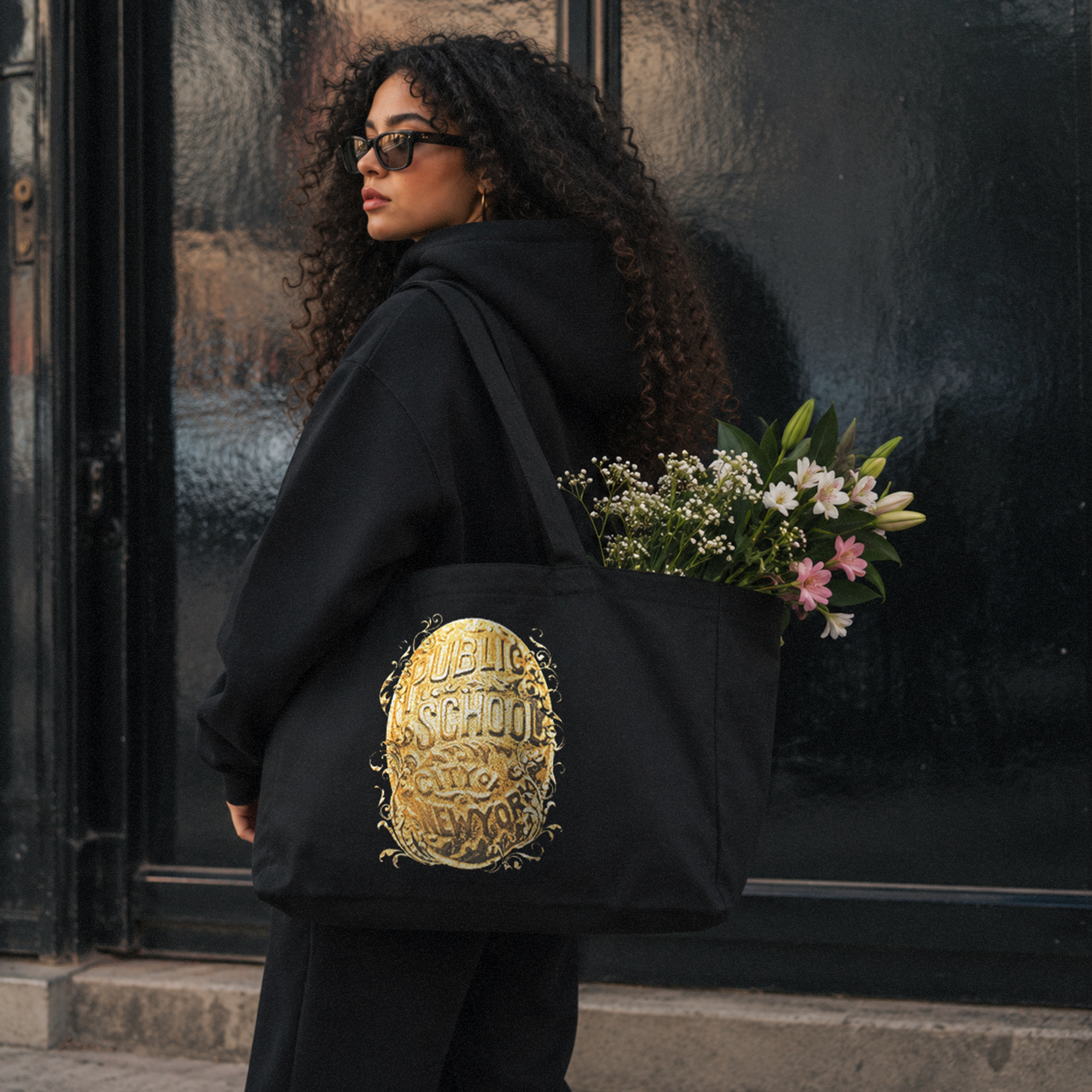 Product of a Public School - X-Large Zip Top Heavy-Duty Tote Bag