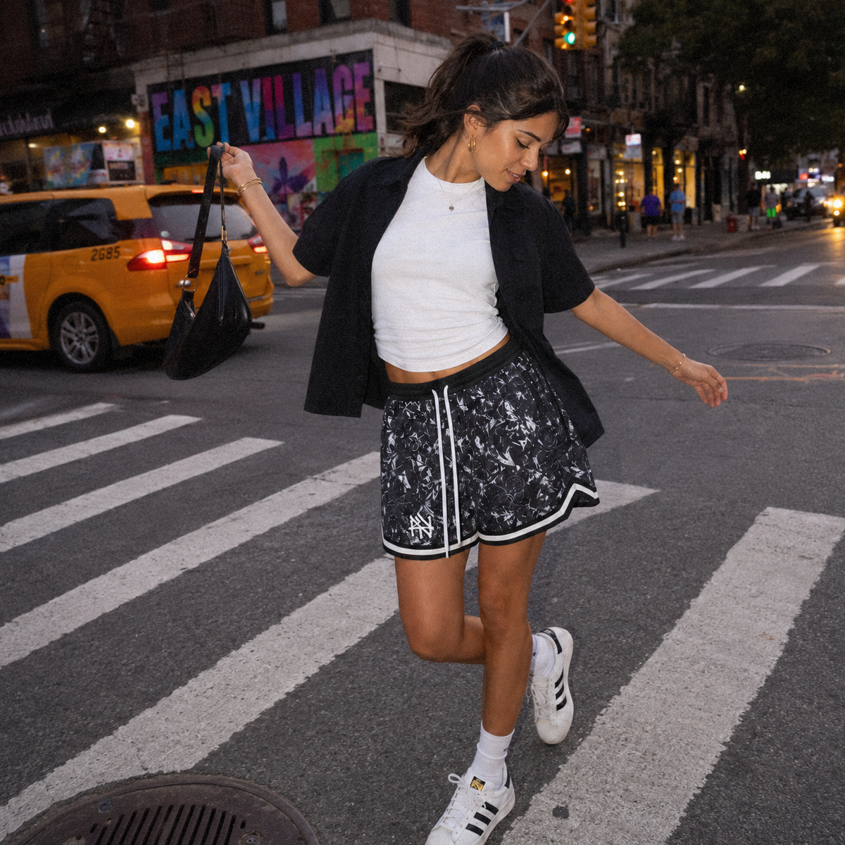 NY Hometown Logo - Soccer Goalkeeper Activewear Shorts