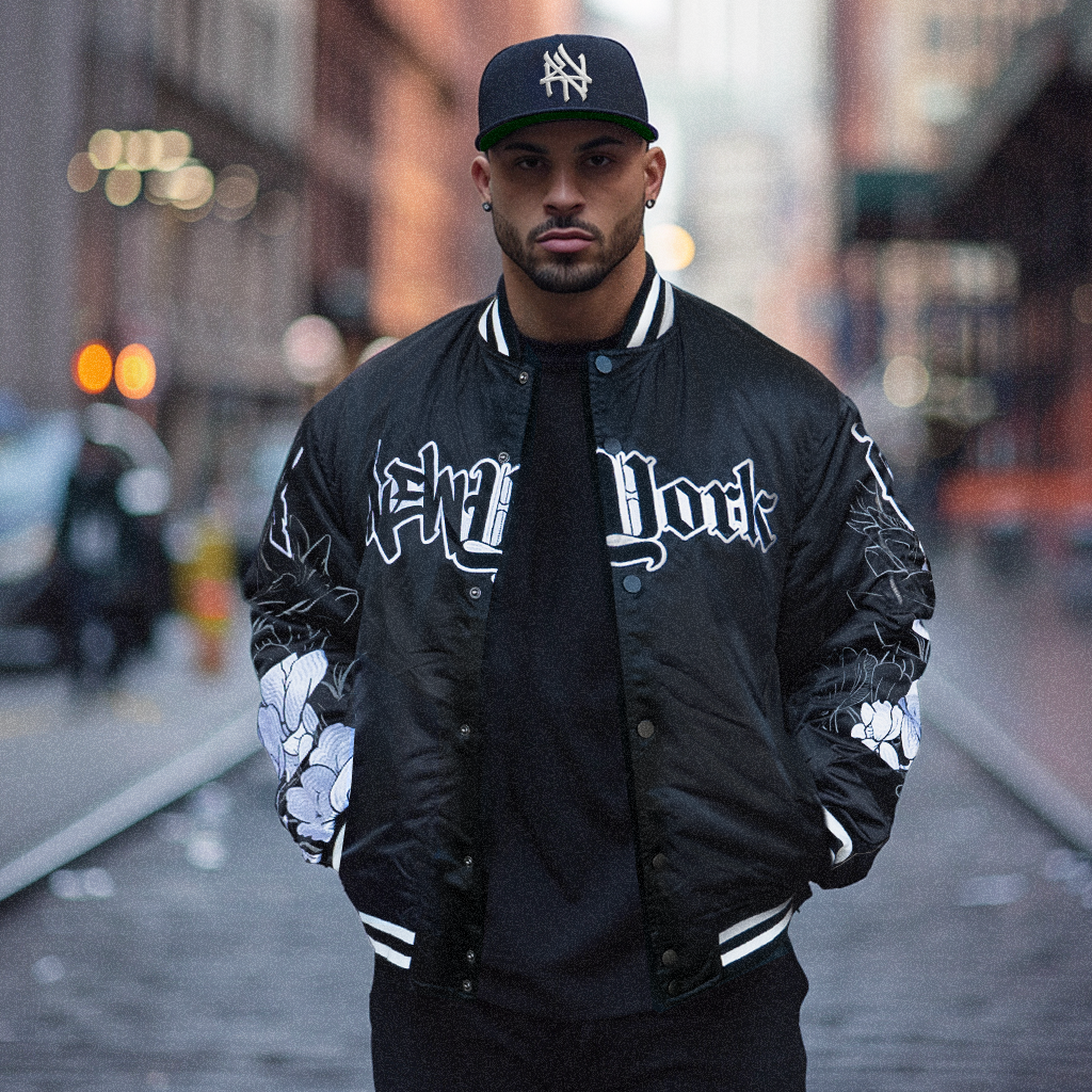 New York "Split Logo" - Bomber Jacket