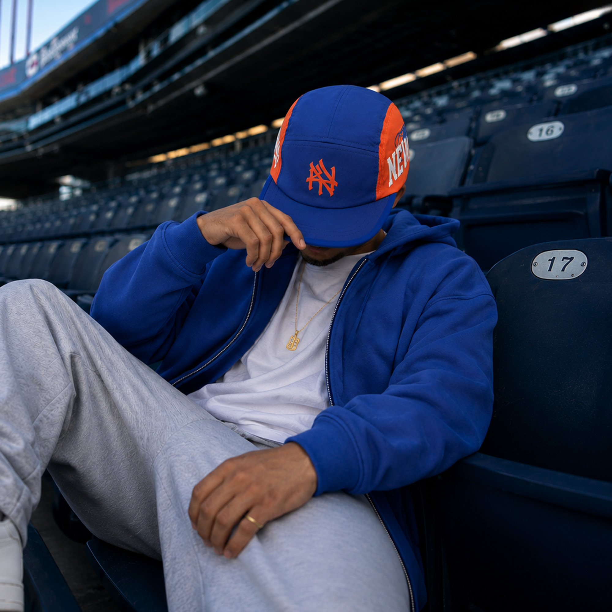 NY Hometown Logo Subway Series - Reversible 5-Panel Hat