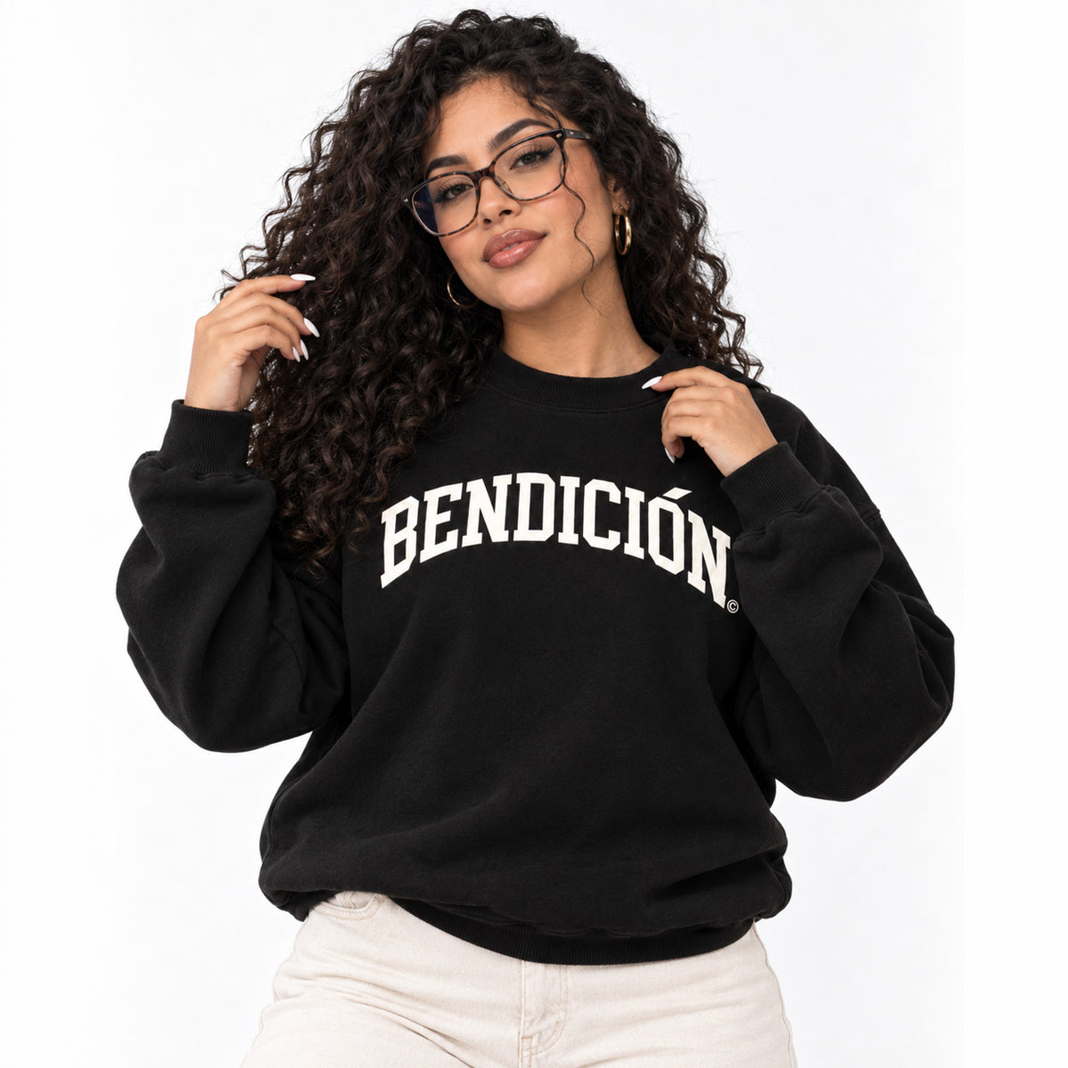 Bendicion - Black Heavyweight Sweatshirt