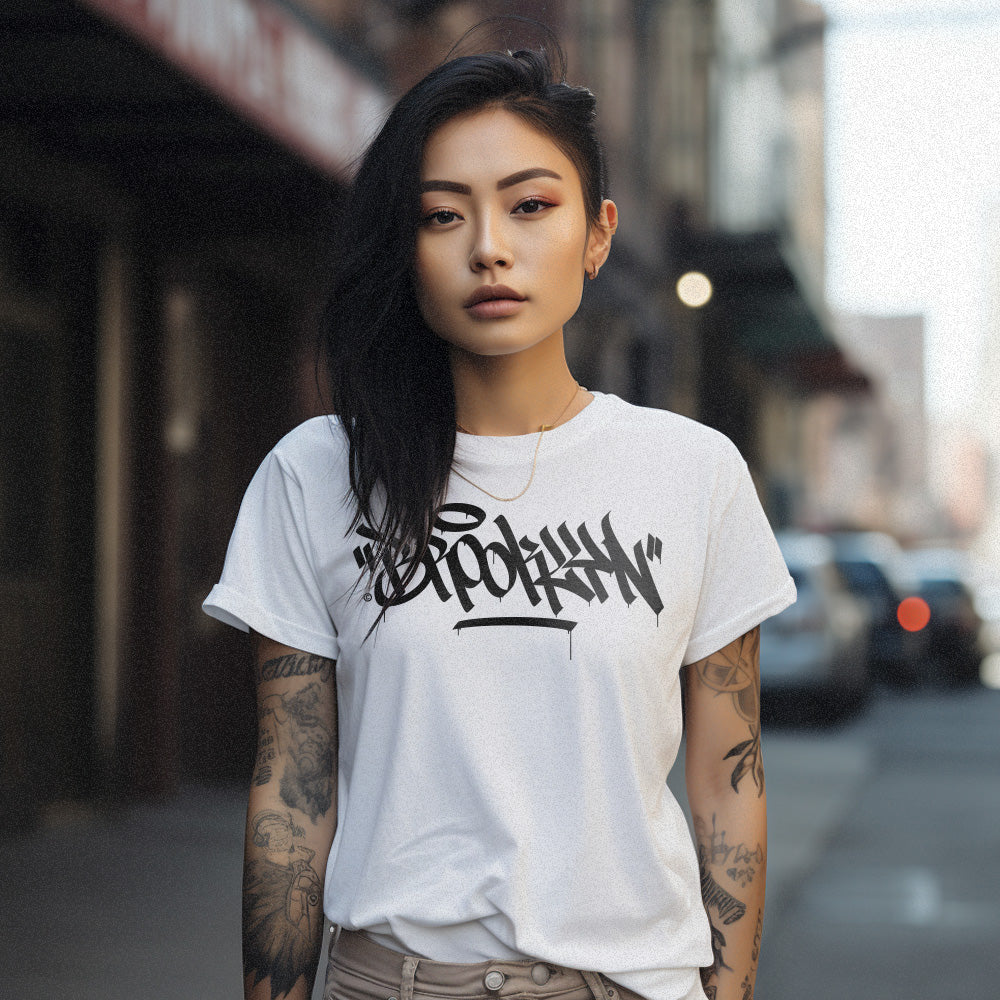 "Brooklyn" Graffiti Handstyle - Short-Sleeve Unisex T-Shirt
