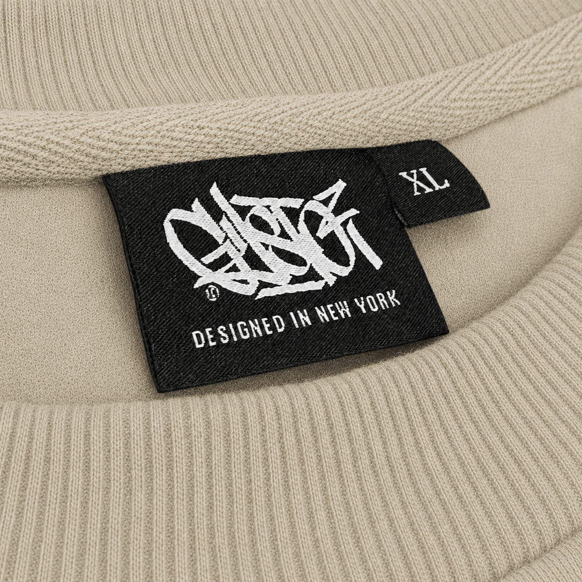 Cafecito Por Favor - Beige Cafe Con Leche Heavyweight Sweatshirt
