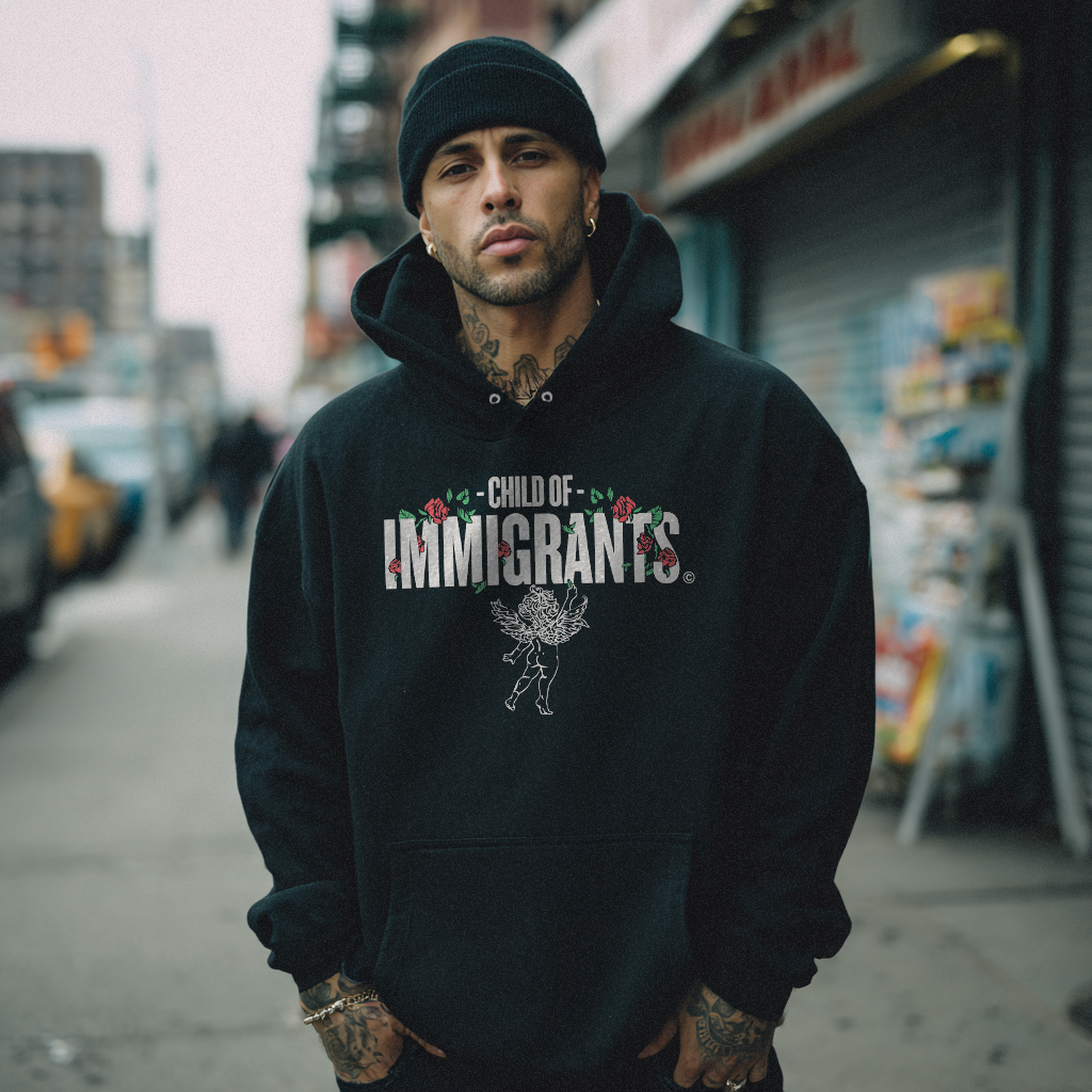 Child of Immigrants - Premium Unisex Hoodie