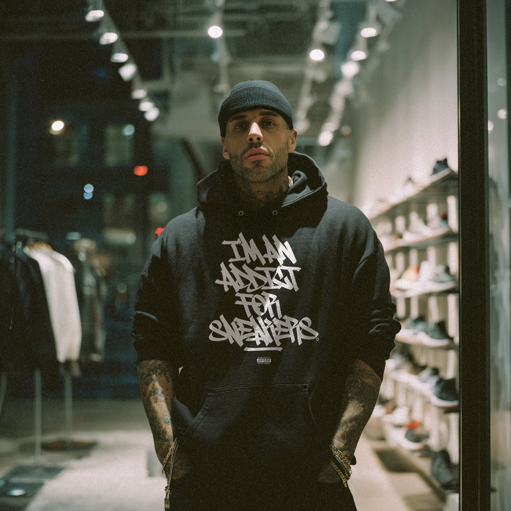 I'm An Addict For Sneakers - Premium Unisex Hoodie