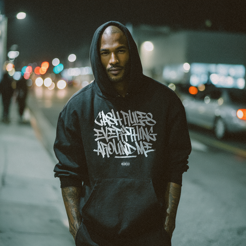 Cash Rules Everything Around Me - Premium Unisex Hoodie