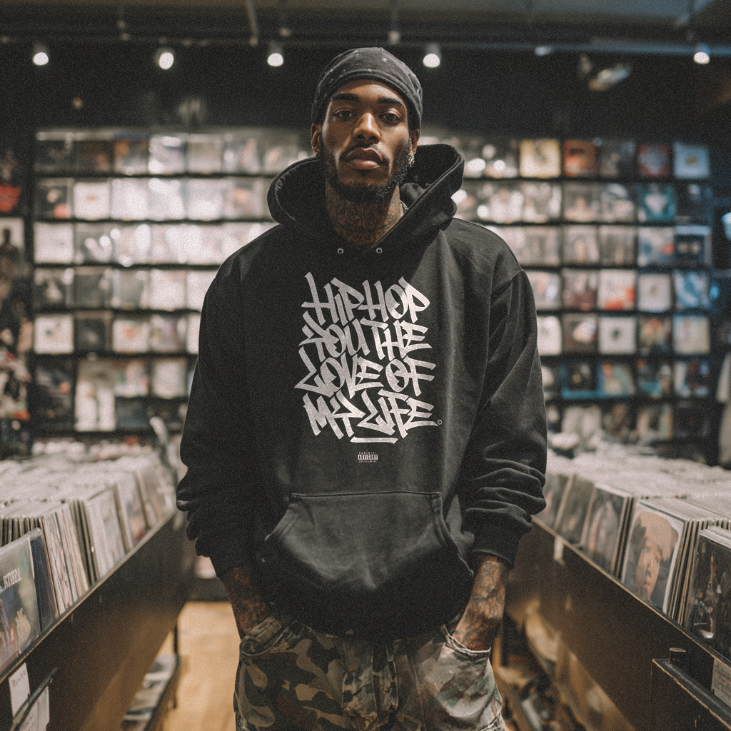 Hip-Hop You The Love of My Life - Premium Unisex Hoodie