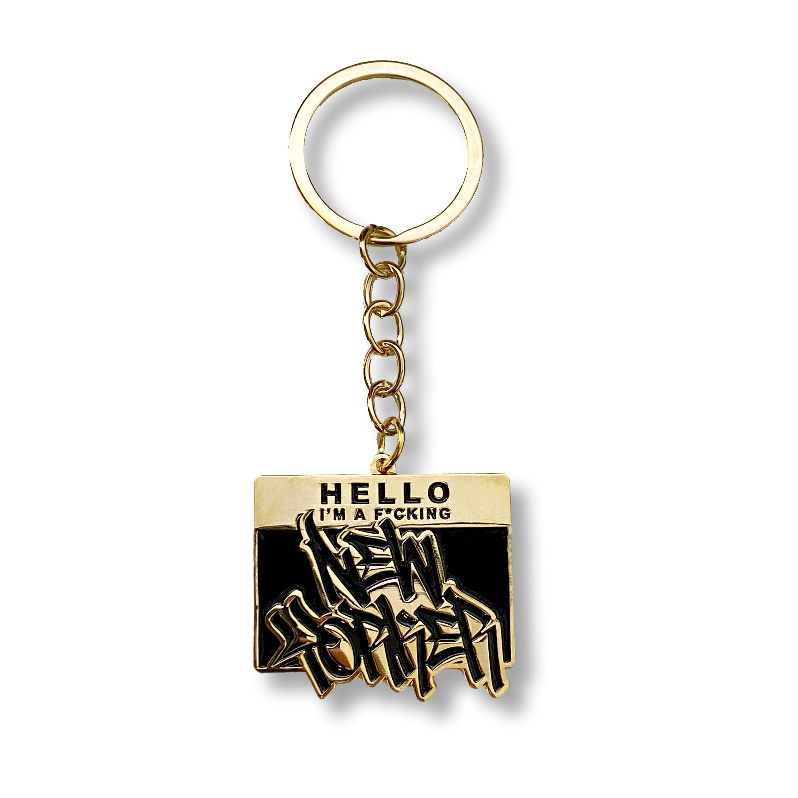 Hello, I'm a New Yorker - Keychain - GustoNYC