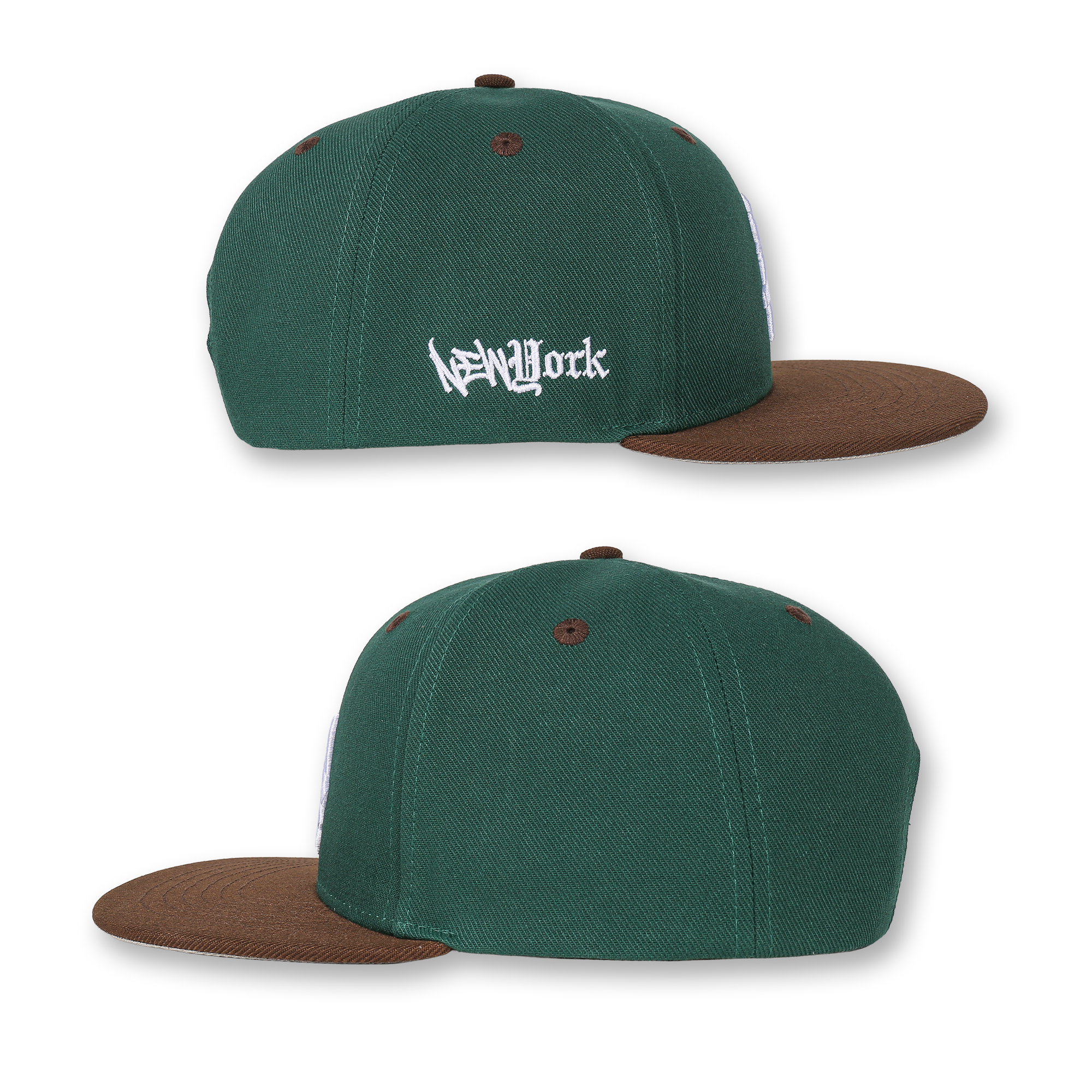 NY Hometown Logo - Beef and Broccoli Snapback Hat
