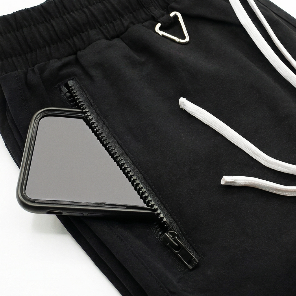 NY Street Tech v1 - Black Techwear Cargo Pants