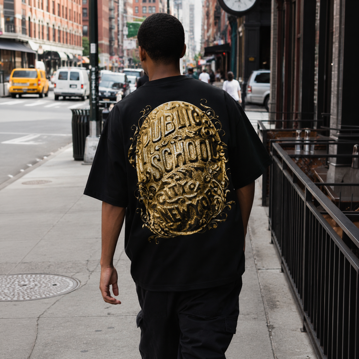 Product of a NYC Public School - Heavyweight T-Shirt