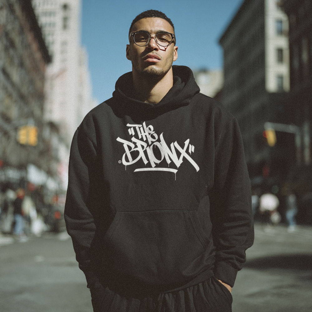 "The Bronx" Graffiti Handstyle - Premium Unisex Hoodie