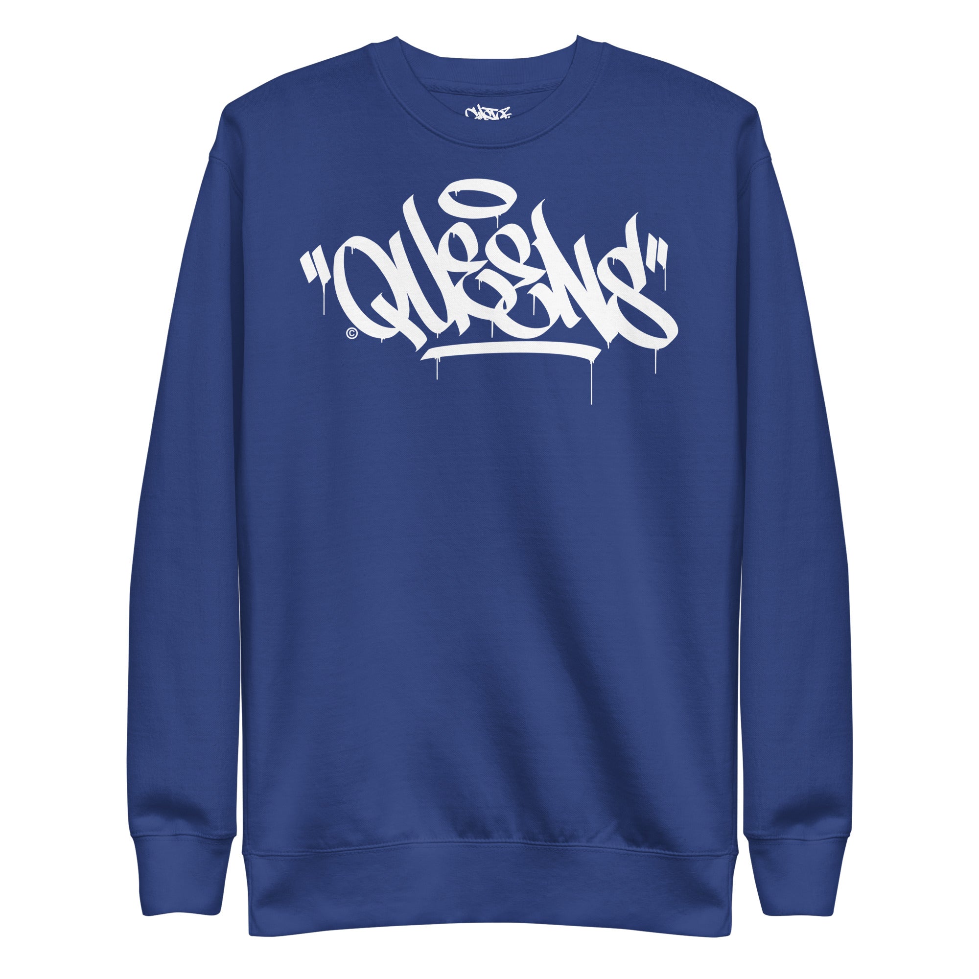 "Queens" Graffiti Handstyle - Unisex Premium Sweatshirt