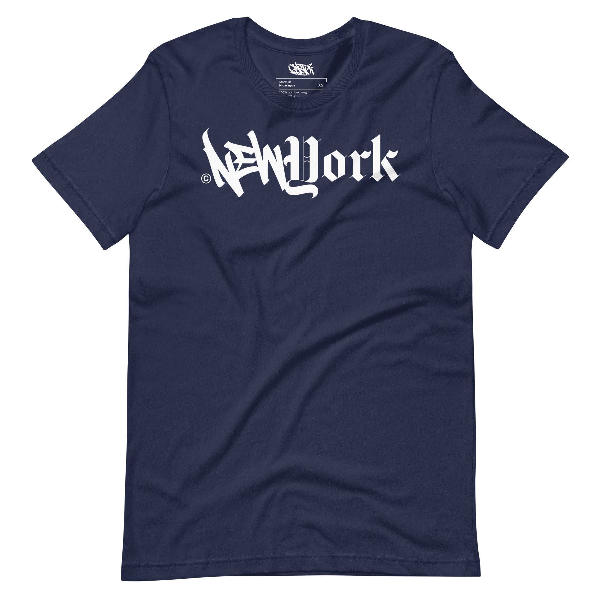 New York "Split Logo" - Short-Sleeve Unisex T-Shirt - GustoNYC