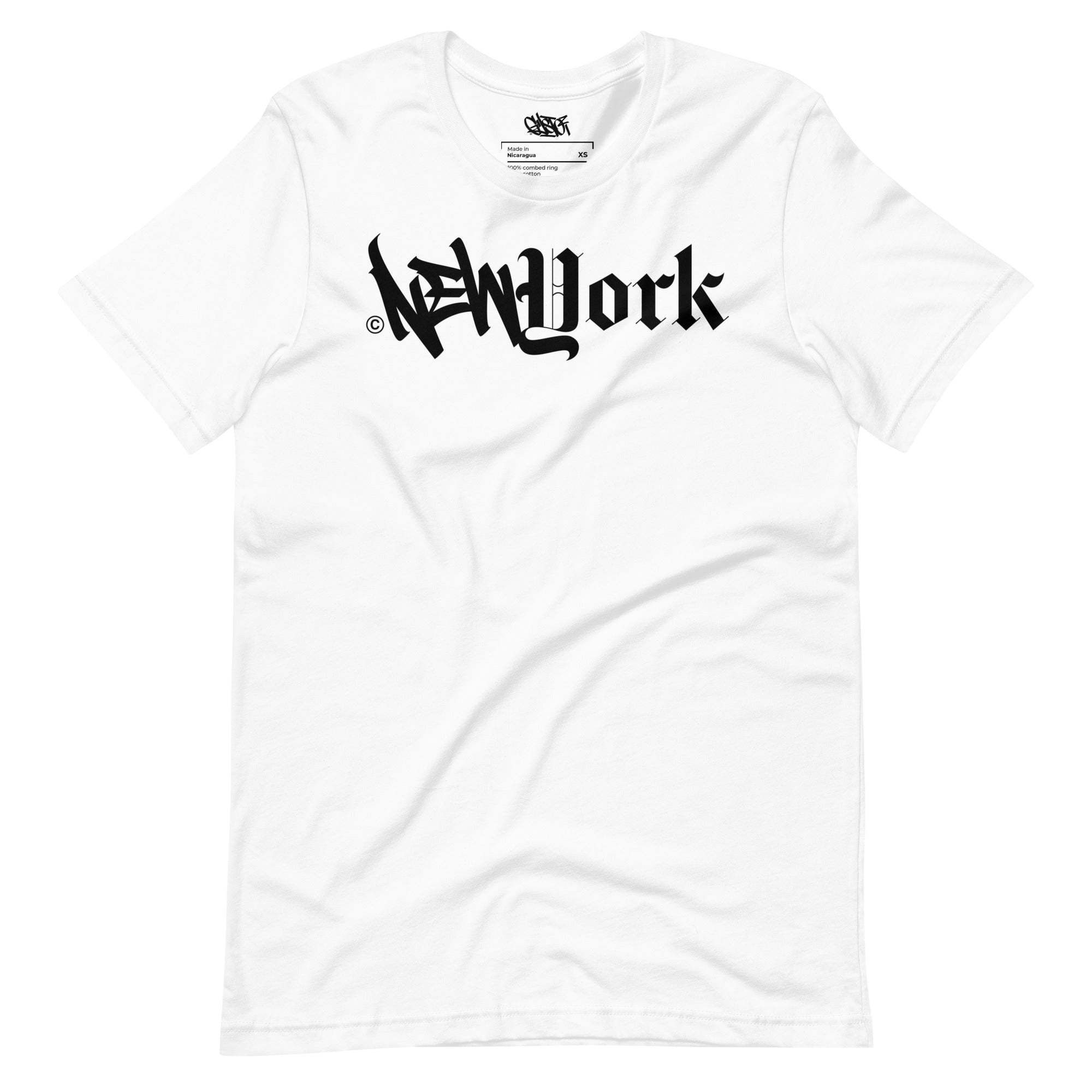 New York "Split Logo" - Short-Sleeve Unisex T-Shirt