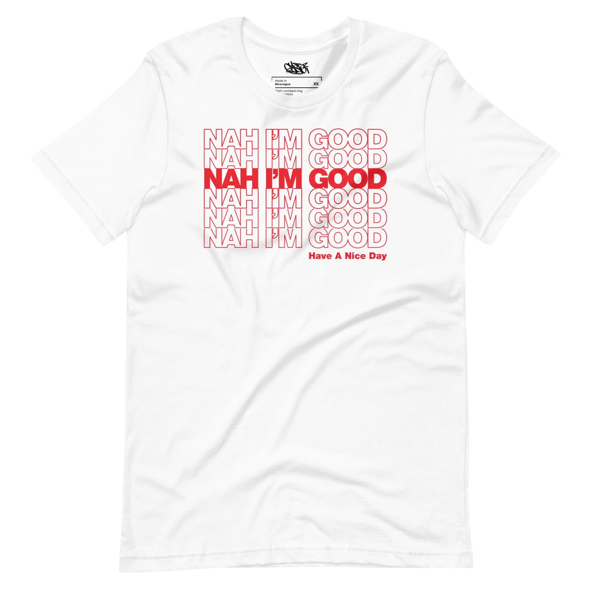 Nah I'm Good - Short-Sleeve Unisex T-Shirt - GustoNYC