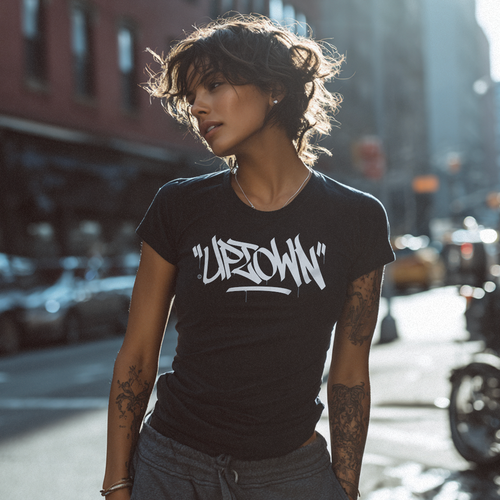 "Uptown" Graffiti Handstyle - Unisex T-Shirt
