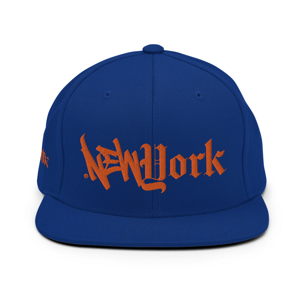 Yankees Mets Split Snapback Hat house United 